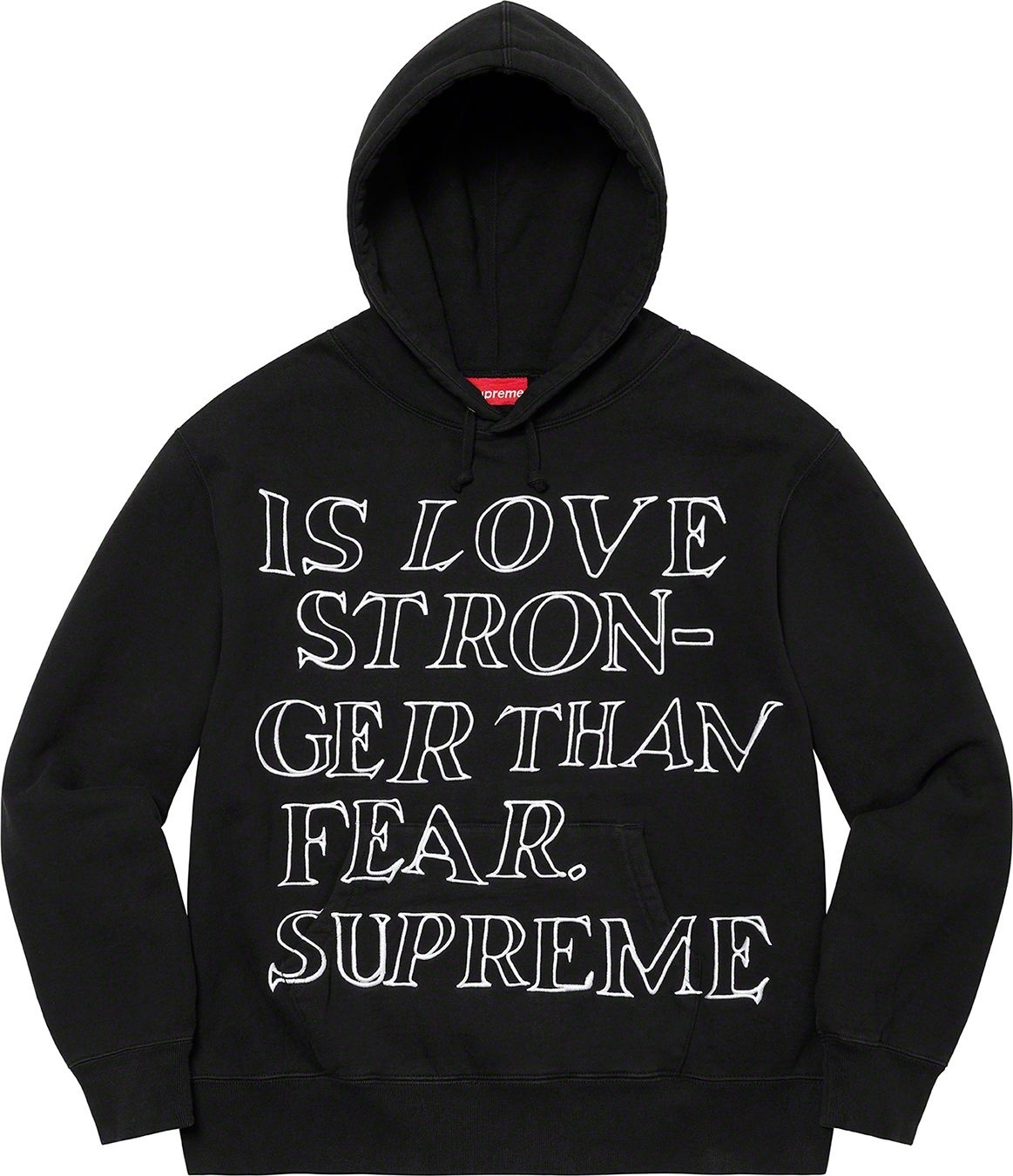 Stronger Than Fear Hooded Sweatshirt view 14
